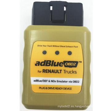 Emulador de Adblueobd2 carro de Renault Adblue/Def Nox emulador Via OBD2 Adblue OBD2 para Renault